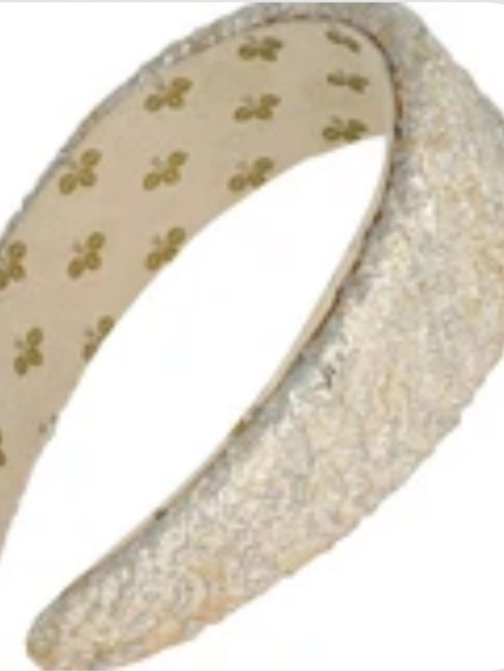 France Luxe- Embellished Cream Pearl Headband! NWT!